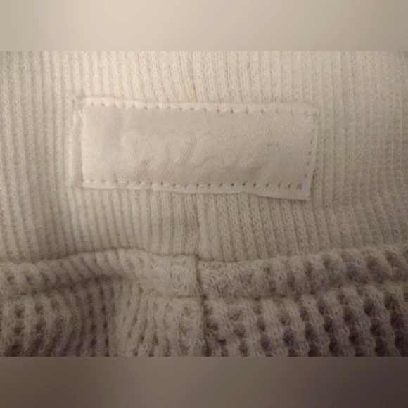 NWT Skims Waffle Jogger Lounge Pants 3X Cream - Picture 4 of 6